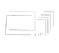 Soporte para marco de fotos, soporte de exhibición de mesa de acrílico transparente, caballete de mesa decorativo para plato de libros ilustrados, decoración del hogar y la