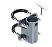 Soporte para mástil de antena para cuenco Starlink, accesorio de soporte Starlink, soporte para cuenco Starlink, abrazadera de mástil universal, diámetro de tubo aplicable 50 - 75 mm