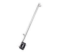 Soporte para mástil de bandera de - Soporte ajustable para bandera marina, abrazadera de acero inoxidable duradero, rotación de 360 grados, construcción resistente a la corrosión, mástil de