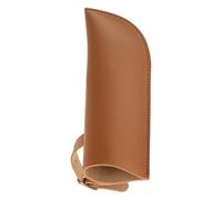 Soporte para Mástil de Bandera Ligero sin Herramientas Acabado Mate | Material Metálico Cuero PU, para Sillas Inglesas, Uso en Desfiles Ecuestres y Rutas a Caballo