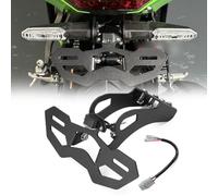 Soporte para Matrícula, De Marco Trasero para Motocicleta con Eliminador Guardabarros Ligero para Kawasaki ZX400R ZX400RR 2023-2024