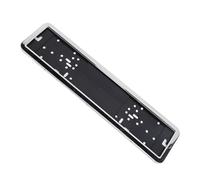 Soporte para Matrícula Europea, Marcos de Acero Inoxidable Altamente Pulido, Soportes de 2 Piezas para Placas de Matrícula de la UE en la Mayoría de los Vehículos con Múltiples