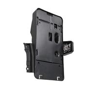 Soporte para matrícula FR&a-me con luz MASO soporte de matrícula trasera compatible con Jeep compatible con Wrangler JK JKU compatible con Sahara Rubicon X Sport 2007-2017