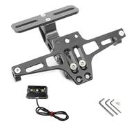Soporte para Matrícula Trasero Ajustable para Motocicleta, para Piaggio BQY BYQ Fly Liberty Medley 150 ZIP50 125 Ww150 Beverly 300