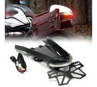 Soporte para Matrícula, Trasero con Luz De Señal Giro para BMW R Nine T R9T Piloto Moto RNINET Scrambler Urban Pure