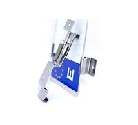 Soporte para matriculas INOX con Muelle (2 Unidades)