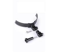 Soporte para Mentón de Casco de Motocicleta para GoPro Hero 11/10 y la Mayoría de Cámaras Deportivas - Montura Universal para Cámaras en Cascos Integrales con Ángulo Ajustable - Cinta Adhesiva Segura