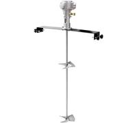 Soporte para mezcladora neumática de pintura de 55 galones - Mezclador de aire de 3/4 HP para tanques y barriles, herramienta agitadora de pintura de alta resistencia para una mezcla eficiente