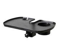 Soporte para micrófono, abrazadera de micrófono ajustable en el soporte de estantería de utilidad, soporte de plataforma para partituras, accesorios de estante económicos para grabación,