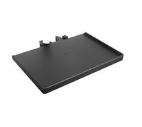 Soporte para micrófono, bandeja de tarjeta de sonido, parte de transmisión en vivo, portátil, fácil instalación, soporte de clip para conferencias, transmisión, soporte portátil para teléfono ABS