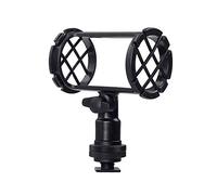 Soporte para micrófono de montaje de choque para AKG para Senheisser para micrófono Rode (negro)