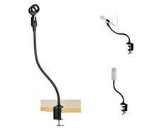 Soporte para Micrófono, soporte de cuello de cisne de escritorio, compatible con Blue Yeti, Nano, X, Snowball, Razer Seiren X para podcast, reuniones, curso en línea, transmisión en vivo - 64 cm