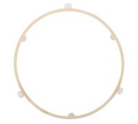 Soporte para Microondas 15 Ruedas, Plástico Blanco, Rotación Suave | Reemplazo sin Herramientas, Apoyo Estable del Plato Giratorio de Vidrio, para Microondas de Encimera y Cocina