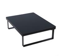 Soporte para microondas de metal y madera para cubrir la cocina, pies antideslizantes, organizador de cocina estable como soporte de placa de inducción, ahorra espacio para apartamentos pequeños