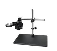 Soporte para microscopio con rotación de 360° y soporte de enfoque de 76 mm para microscopios binoculares y trinoculares