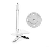 Soporte para monitor de bebé para TP-Link para tapo C200, C210, C220, soporte de cámara de seguridad resistente con brazo flexible, soporte sin taladro, para guardería, hogar, 18 cm, blanco (18 cm