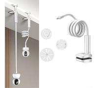 Soporte para monitor de bebé, soporte flexible de 360 grados, sin perforación, para cuna, 50 cm, 80 cm, 110 cm (0,5 m)