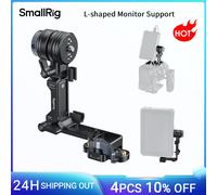 Soporte para Monitor en Forma de L SmallRig, con Riel NATO, Clips para Cables, Ajuste de Amortiguación Gradual, Pernos de Localización Retráctiles Dobles -6315 6316