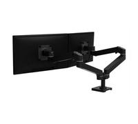 Soporte para monitor Ergotron LX Pro 45-686-292 doble brazo ajustable hasta 27" negro