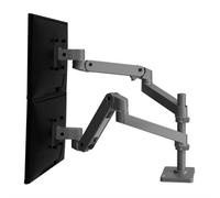 Soporte para monitor Ergotron LX Pro 45-690-293 doble brazo extensible ajuste ergonómico
