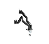 Soporte para monitor - GEMBIRD - MA-DA2-06 - Doble 17-32 pulgadas - Montaje en escritorio - Ajustable, negro