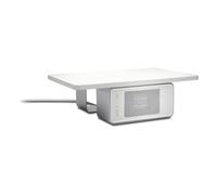 Soporte para monitor Kensington CoolView con ventilador de escritorio, color blanco.