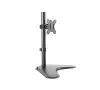 Soporte para monitor LogiLink Acero laminado en frío Tamaño de pantalla: 13"-32" Escritorio
