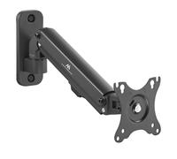Maclean Soporte de pared para monitor MC-458 17–27'' 7 kg máx. resorte de gas