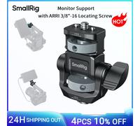 Soporte para Monitor SmallRig para Grabación Horizontal y Vertical con Tornillo de Fijación ARRI 3/8"-16, Ofrece Rotación de 180° ° Inclinación y 360 grados ° Pan -6314 6314