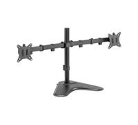 iggual Soporte sobremesa SSM02 para 2 monitores 13"-32" VESA 75/100 ajustable 8 kg/monitor negro