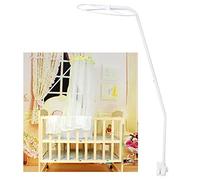 Soporte para mosquitera, soporte con clip universal Cuna para bebé Cuna Cama Mosquitera Soporte de montaje Anillo Soporte para estante