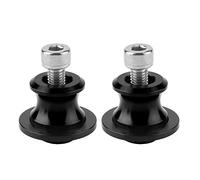 Soporte para moto, Motocicleta CNC Soporte trasero Brazo oscilante Deslizadores de carrete Soporte Basculante Bobinas Aleación de aluminio Negro Plata Titanio Color Oro Rojo V(negro)