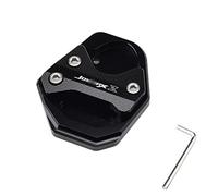 Soporte Para Motocicleta, Placa De Extensión, Soporte Lateral Para Pie, Almohadilla Para Agrandar Para SYM Joymax Z + 125 250 300 EVO EURO(Negro)