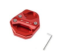 Soporte Para Motocicleta, Placa De Extensión, Soporte Lateral Para Pie, Almohadilla Para Agrandar Para SYM Joymax Z + 125 250 300 EVO EURO(rojo)