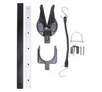 Soporte para motor de barco de espejo Saver | Cabezal compuesto y aleación de aluminio resistente | Soportes de rodillo y remolque | Protege el motor y el espejo fueraborda durante