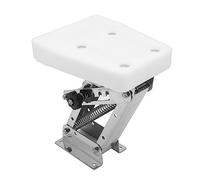 Soporte Para Motor Fuera De Bordas 304 Acero Inoxidable Compatible Con Motores De 7.5 A 20 Y 2 Tiempos Soporte Auxiliar Para Botes Con Capacidad De Carga De 110 Lbs Y Diseño Robusto Para Uso Marino