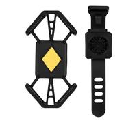 Soporte Para Móvil De Bicicleta - Soporte De Silicona Con Absorción De Impactos, Para Teléfono De Bicicleta - Para Adultos, Mujeres, Niños, Desplazamiento, Turismo, Carreras, Viaje Y Aire Libre