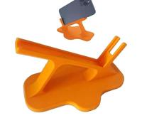 Soporte para Móvil de Cama,Universal Portátil Estable De Impresión 3D - Soporte Para Usar el Teléfono Tumbado - Para Aquellos Que Duermen De Lado Dormitorio Sala De Estar Mesita De Noche Sofá Sillón O