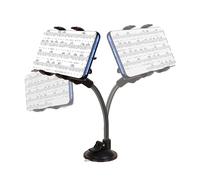 Soporte para Móvil De Guitarra Acústica - Soporte para Smartphone De Enseñanza,Clip Flexible Ajustable para Guitarra Eléctrica, Ukelele Y Músicos