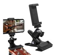 Soporte Para Móvil Guitarra,Soporte Giratorio Para Bajo - Para Smartphone Para Estudio Práctica Grabación - Práctica Tutoriales En Grabación Composición Musical