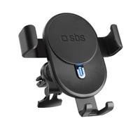 Soporte para móvil SBS TESUPWIR10CLIPSTG carga inalámbrica coche plegable negro