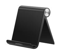 Soporte para móvil Ugreen LP106 ABS ajustable antideslizante hasta 7" plegable negro