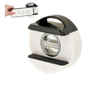 Soporte para multitoma | Soporte de pared giratorio con para toma eléctrica - de gestión de regleta - para oficina, apartamento, dormitorio, hotel, cocina, habitación, muebles, plan de trav
