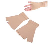 Soporte para Muñequera Y Pulgar, Manga de Compresión para la Muñeca para el Síndrome del Túnel Carpiano, Alivio del Dolor de la Artritis, Muñequera Nocturna, 2 Piezas(L)