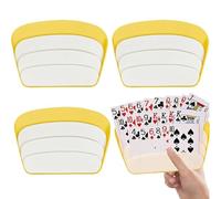 Soporte para Naipes,4 Piezas Sujeta Cartas Naipes para Niños,Plastic Poker Rack,Soporte para Juego de Cartas,Aujeta Cartas,Soportes para Juego de Cartas Plastico para Todo Tipo de Juegos de Cartas
