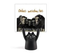 Soporte para notas de América del Norte, diseño de gato negro