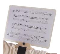 Soporte para notas musicales, ligero, ajustable, soporte para hojas ligero y portátil, atril de director, guitarra, violín, piano, ukelele