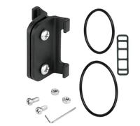 Soporte para número de bicicleta - Percha para matrícula de bicicleta, piezas fijas para matrícula y soporte, soporte para tarjetas de carreras, soporte para número de carreras, fácil de instalar