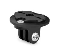 Soporte para Ordenador de Bicicleta para Garmin - Adaptador Universal Combo para Gopro, Apto para Garmin Edge Soporte Bicicleta, Distancia Entre Orificios 22 - 24 mm, Soporte para cámara