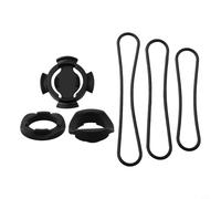 Soporte para ordenador de bicicleta para Polar V650 M450 M460 con tres opciones de correa para estabilidad